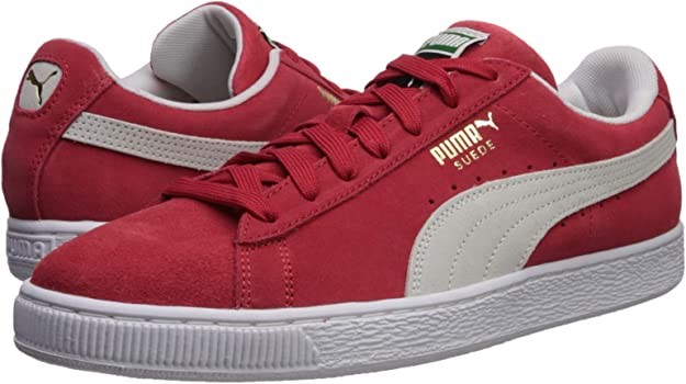 Red Puma Suede Classic Sneakers