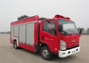China ISUZU 4x2 Drive Lighting Rescue Fire Truck with 50Kw Generator and Two Main Lamps on sale