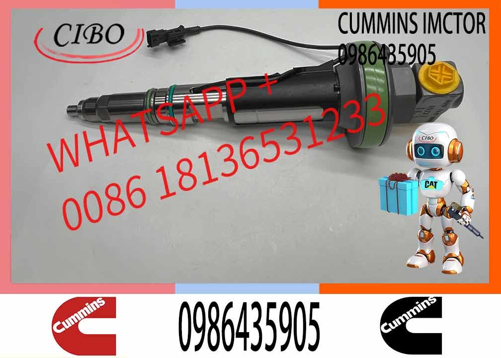 Genuine Fuel Injector Assembly F00BJ00002 01986435613 0986435902 0986435905 0986435616 F00BJO0008For Qsk19 Engine