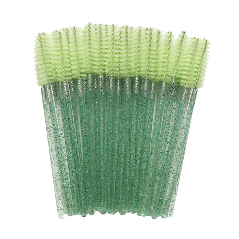 Glitter Eyelash Extension Accessories Crystal Mascara Wands Brush