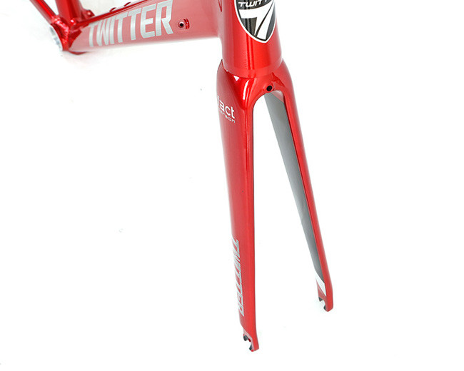 Lighter 700C Alloy Bicycle Frame , 7075 Aluminum Bike Frame With Rim Brake
