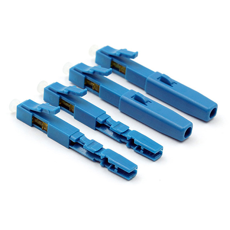 Lc Fiber Fast Connector Lc Upc Field Installable Fiber Optic Connector For 3.0mm Round Cable