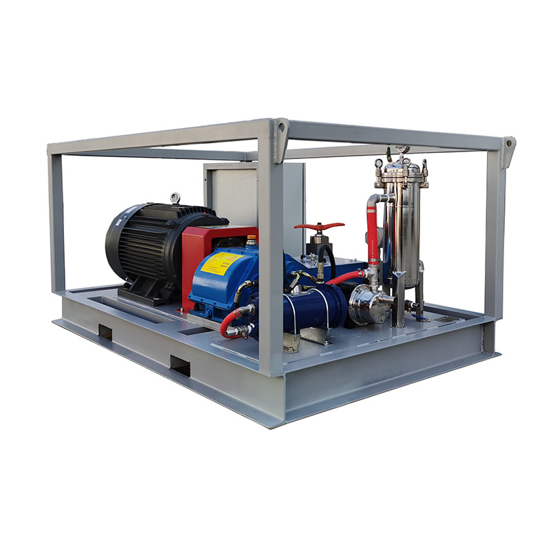 Ultra High Pressure Water Jet Cleaning Equipment Drain Cruise Ship 1500bar 20L/Min