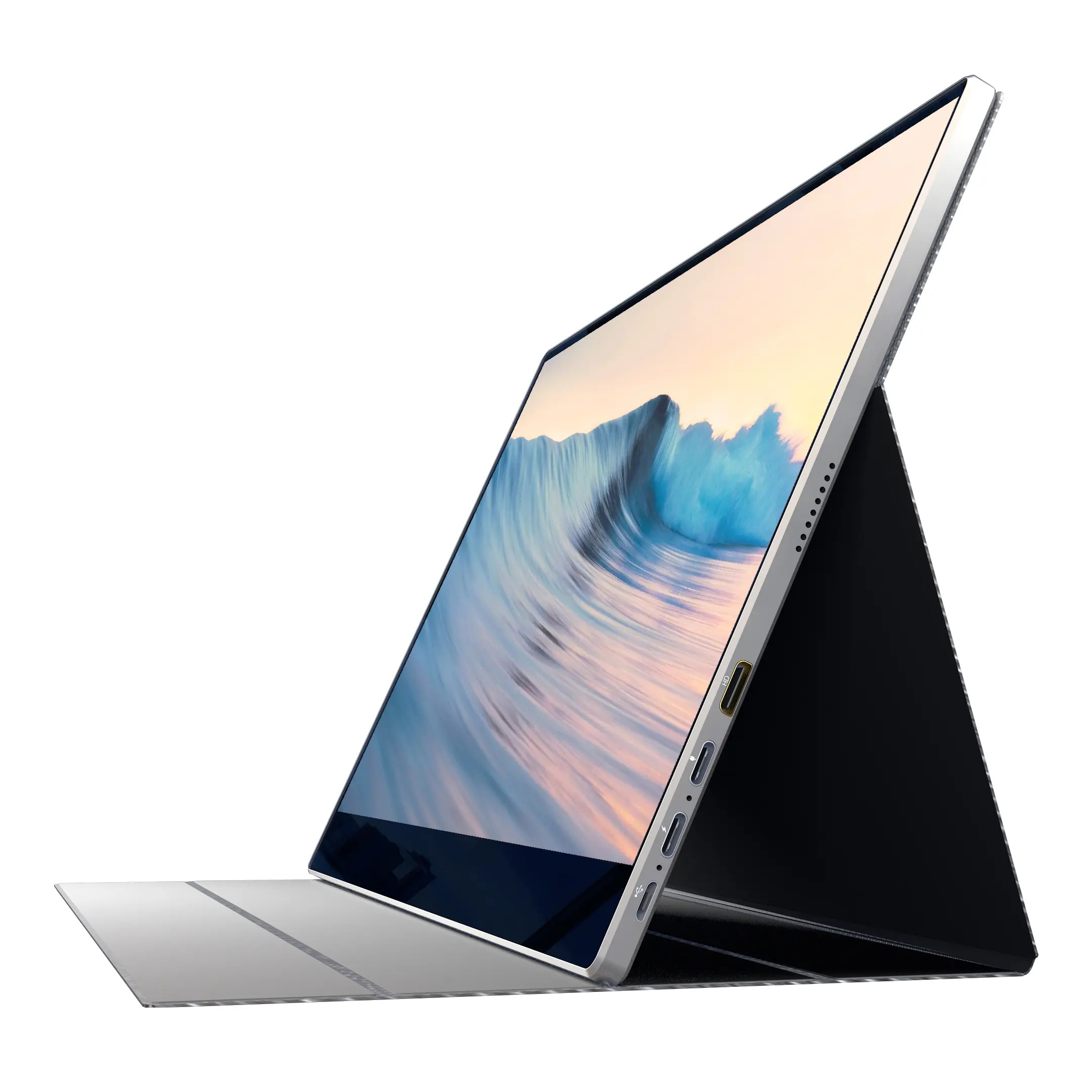 Super Usb C External Monitor Portable 15.6 Inch Uhd 3840x2400 Ads Hdr Display For Iphone Pc Computer
