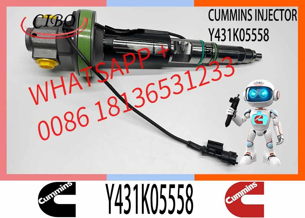 Y431K05417 QSK19 Diesel Engine Common Rail Fuel Injector Y431K05558 4964171
