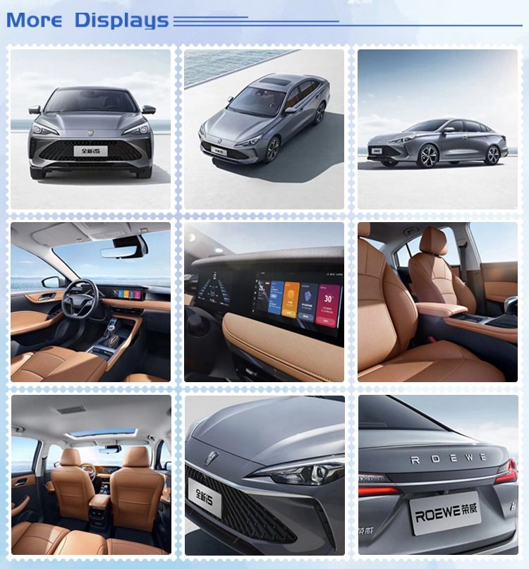 2024 ROEWE i5 Sedan 1.5L CVT Turbo Engine Left Steering Euro VI Emission Standard within 2500-3000mm Wheelbase