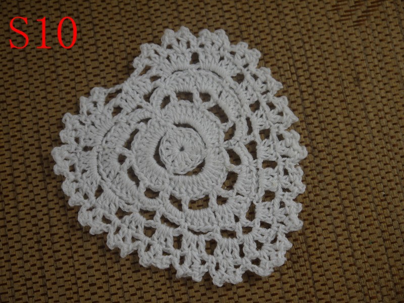 Handmade crocheted blanket handmade carpet yarn crochet decoration color block flower blanket