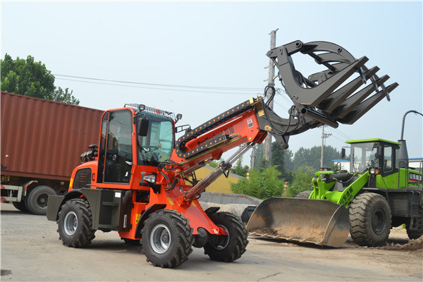 Saving Space 4X4 Mini for Tractor with and Quick Sale Attachment Small Back Hoe Backhoe Loader