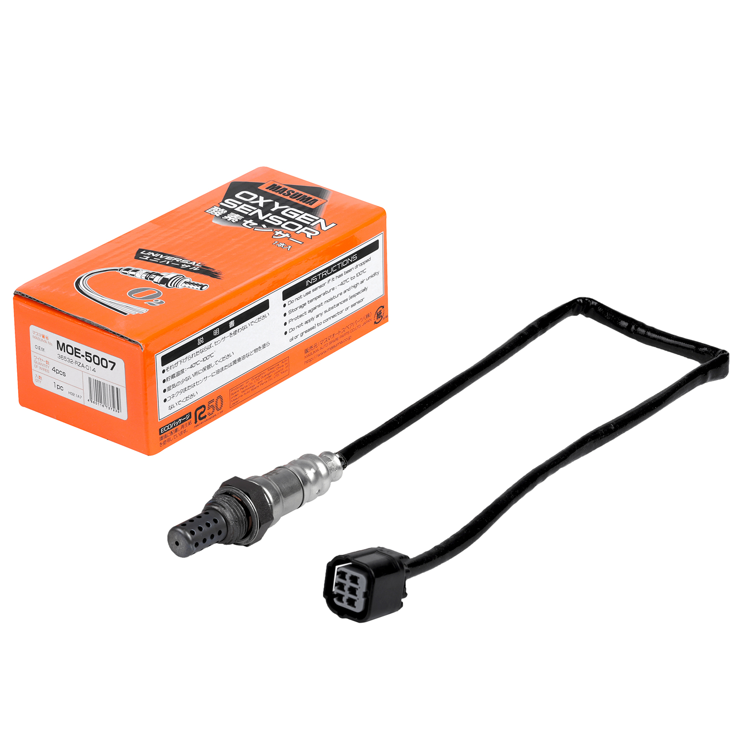36532-RZA-004 36532-RZA-014 O2 Oxygen Sensor for HONDA CR-V GX90 from MOE-5007 MASUMA