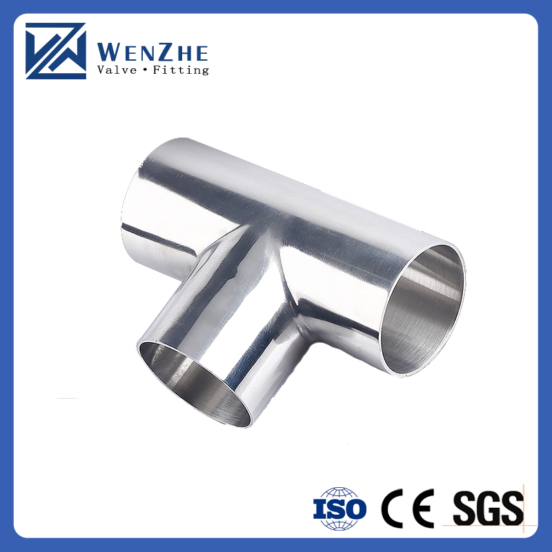 Stainless Steel 304/316L Polishing Surface Sanitary Welding Equal Tee for Beer Industry