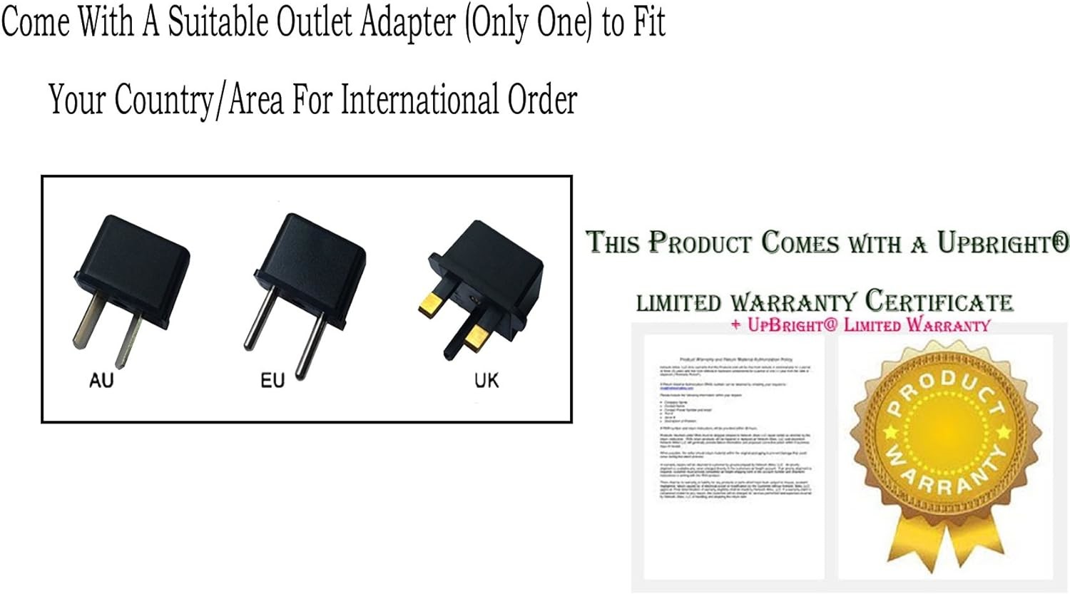 24V 1A Ac Power Adapter for Dreo Pilot Pro 24VDC 1000mA 24W Power Supply Cord Charger