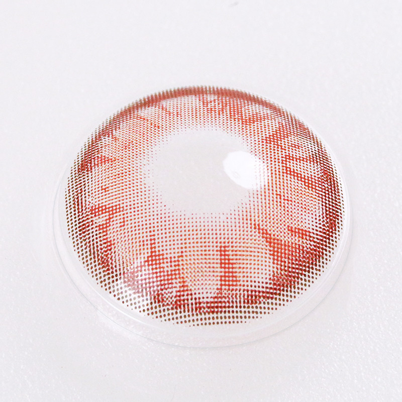 Cosmetic Eye Gem Green Contact Lens Color Blends 8.5mm Odm