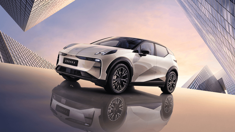 2024 Geely ZEEKR X Pure Electric EV Car for Adult Safe SUV Electric Auto 272-428Ps Motor 500-560Km CLTC Cruising Range