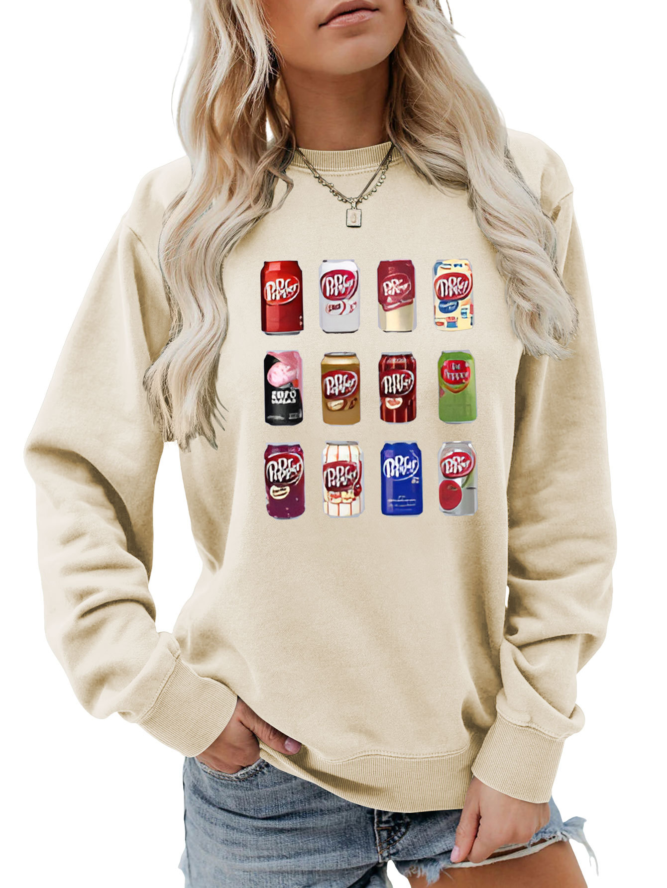 Custom Y2k Graphic Design Printed Fun Crewneck Hoodie for Women S-6XL or Custom Size