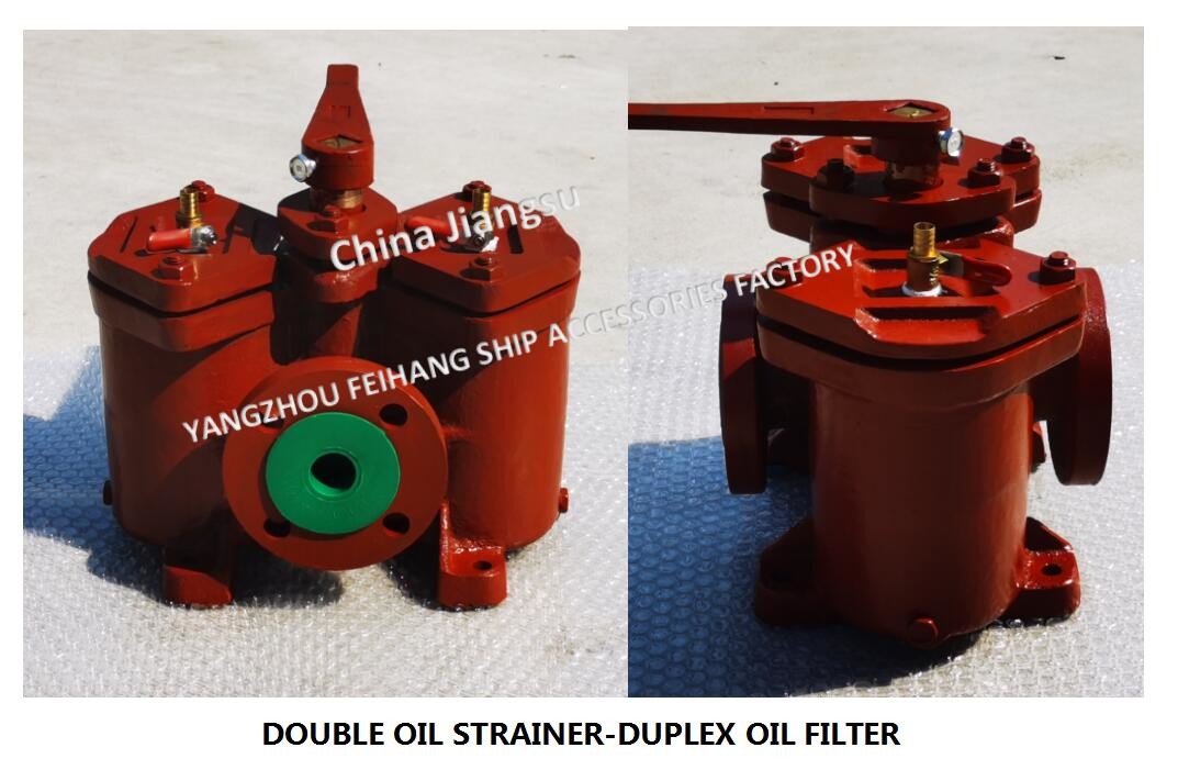 Technical Parameter Table For Duplex Oil Filter Double Oil Strainers Model AS32 Cb/T425-94 Body Cast Iron With Filter