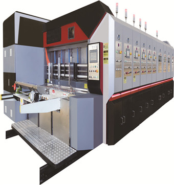 Vacuum Transfer Flexo Printing Machine Printing Slotting Rotary Die Cutter Machine