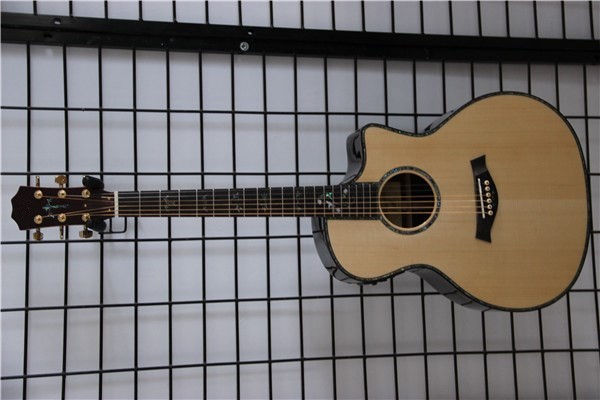 Acoustic guitar Tays 916 Solid Spruce Mother Of Pearl inlay with EQ Free Shipping