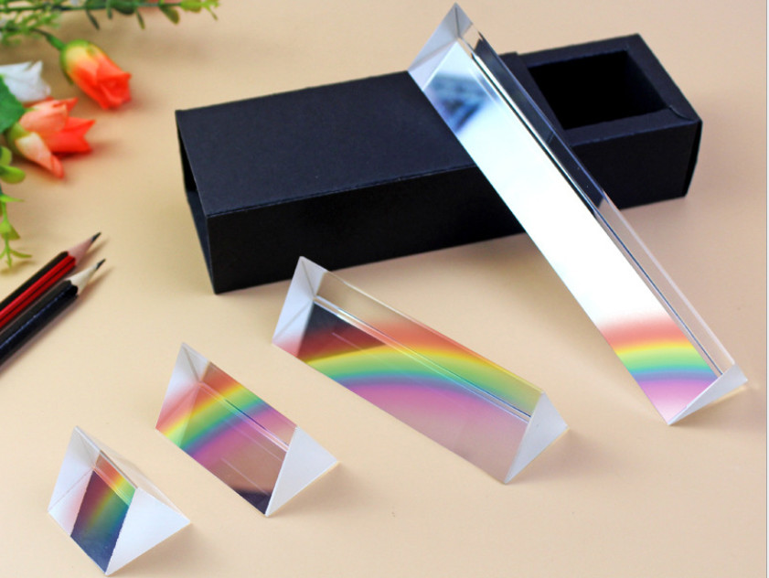 K9 Optical Refractor Dichroic Prism Transparent