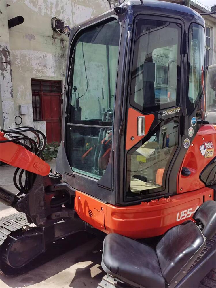 5000KG Operating Weight Kubota KX U55-4 Mini Excavator with Original Hydraulic Cylinder