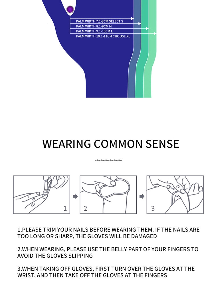 Personal Protective Medical Disposable Latex Gloves for examination