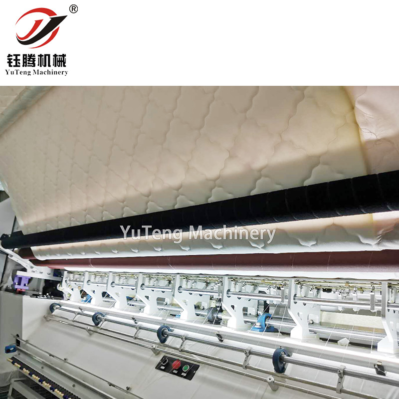 High Speed Industrial Shuttleless Sewing Machine For Quilt Mattress Panel