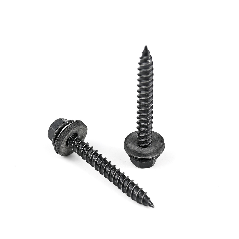 ZINC Finish Flange Hex Head Wood Screw for Wooden Building Materials and Structures