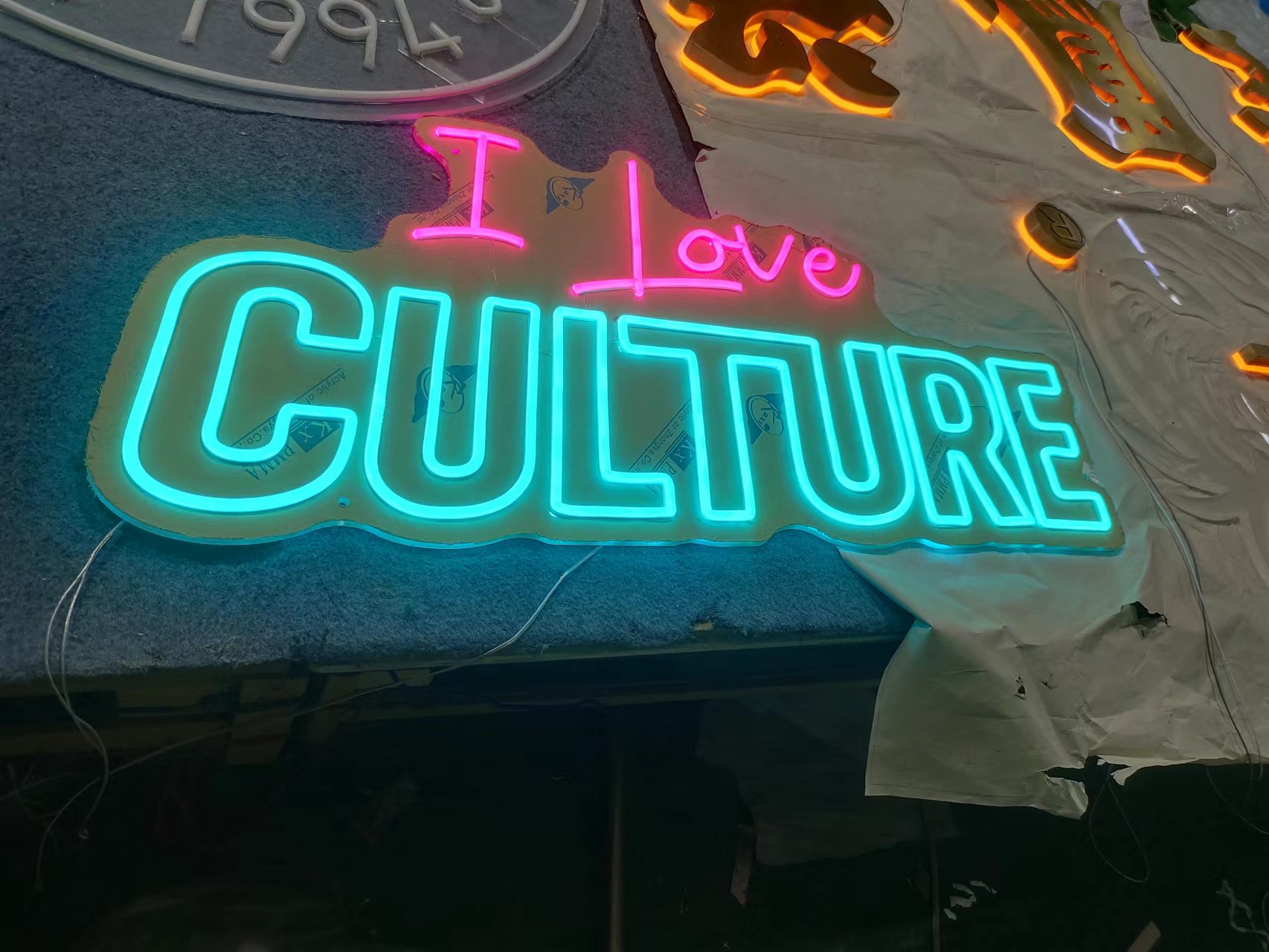 Manufacturer Dropshipping NO MOQ Fast delivery led neon letter sign