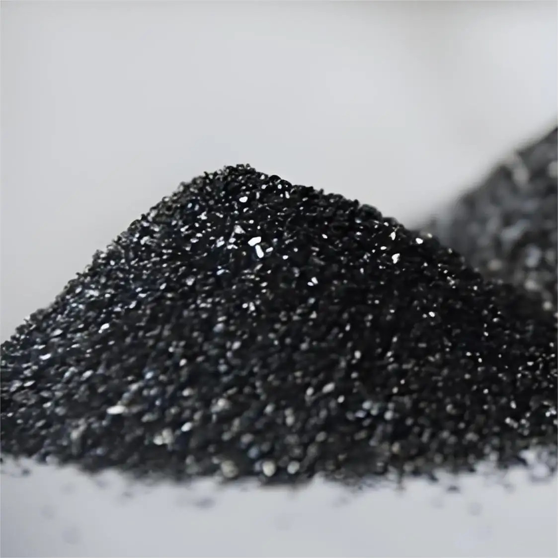 Low Pollution Electric Resistance Silicon Carbide Black Sic Abrasive For Metallurgical Desulfurizer