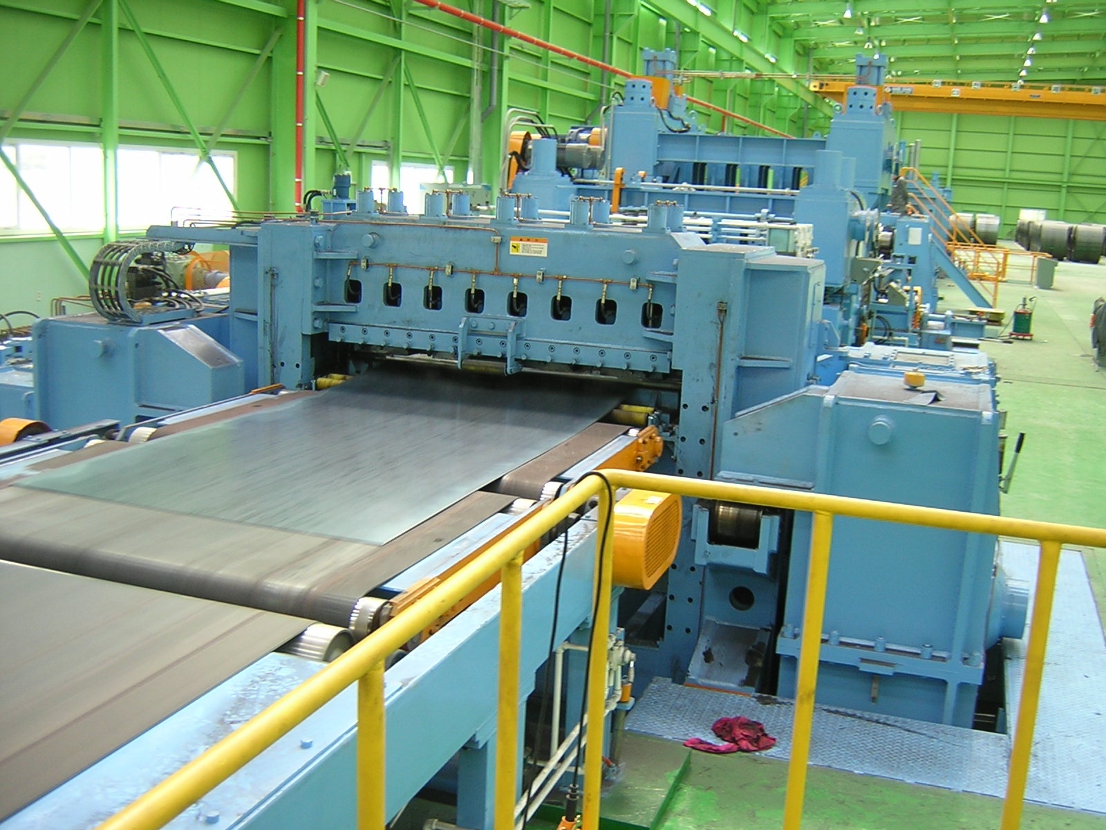High Precision Leveling ±1mm/m Stainless Steel Coil Uncoiling Leveling Shearing Line