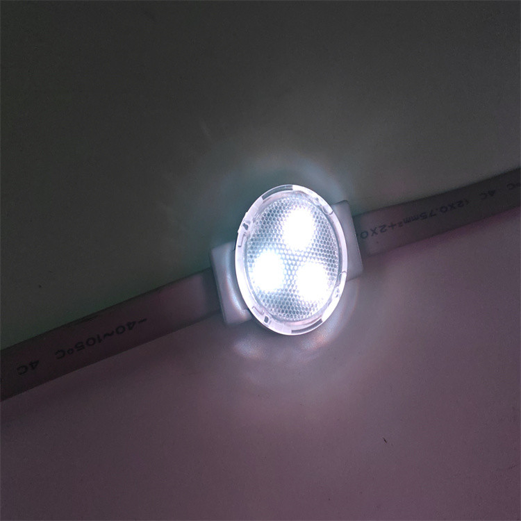 Factory Lighting 30mm Pixel 12v IP67 Outdoor Permanent Christmas Holiday RGB Led Pixel Point Lights