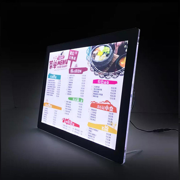 Silicone Edge Light Box Graphics , 10ft Floor Stand Frameless Trade Show Light Box