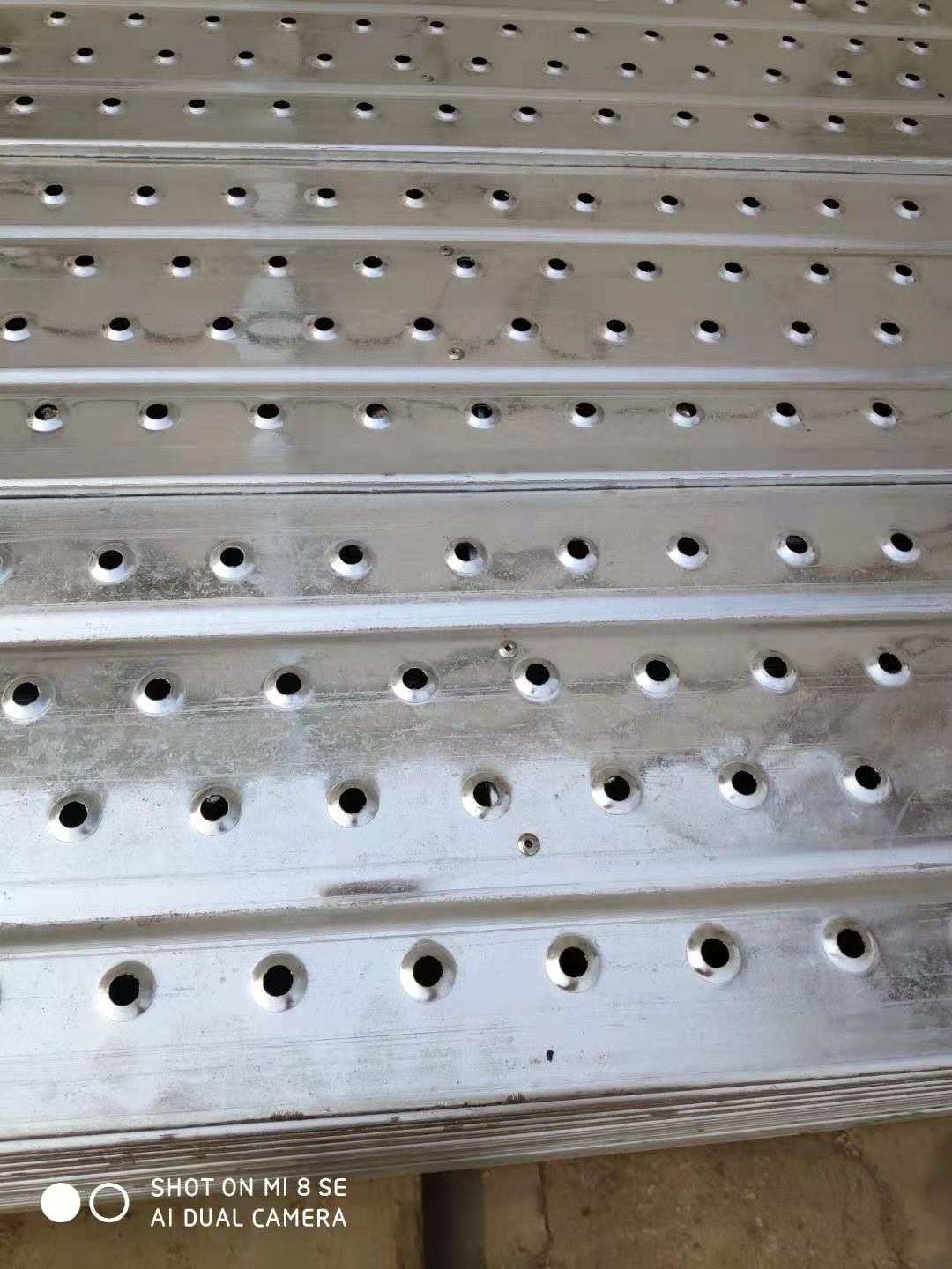 Stainless 3mm Round Hole Grip Strut Safety Grating Roof Walkway Steel
