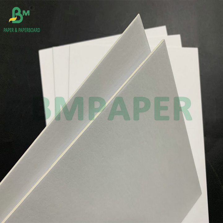 1mm 1.4mm White Uncoated Coaster Board For Making Hotel Paper Coaster 