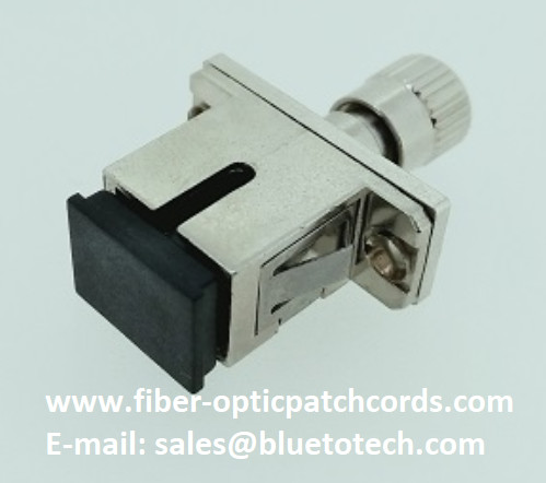 SMA To SC Fiber Optic Adapters Simplex Hybrid High Precision Fiber Optic SMA to SC adapter