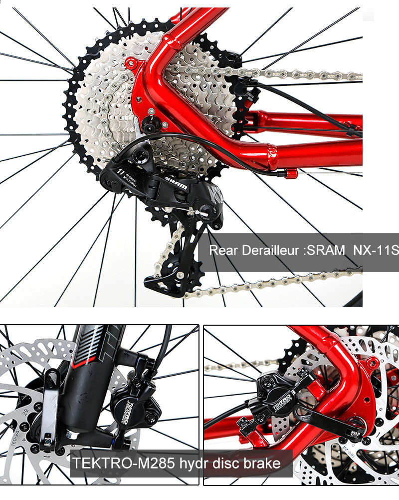 AL 7005 Lightweight Aluminum Mountain Bike 29er Mountain Mtb Aluminum Alloy Bicycle