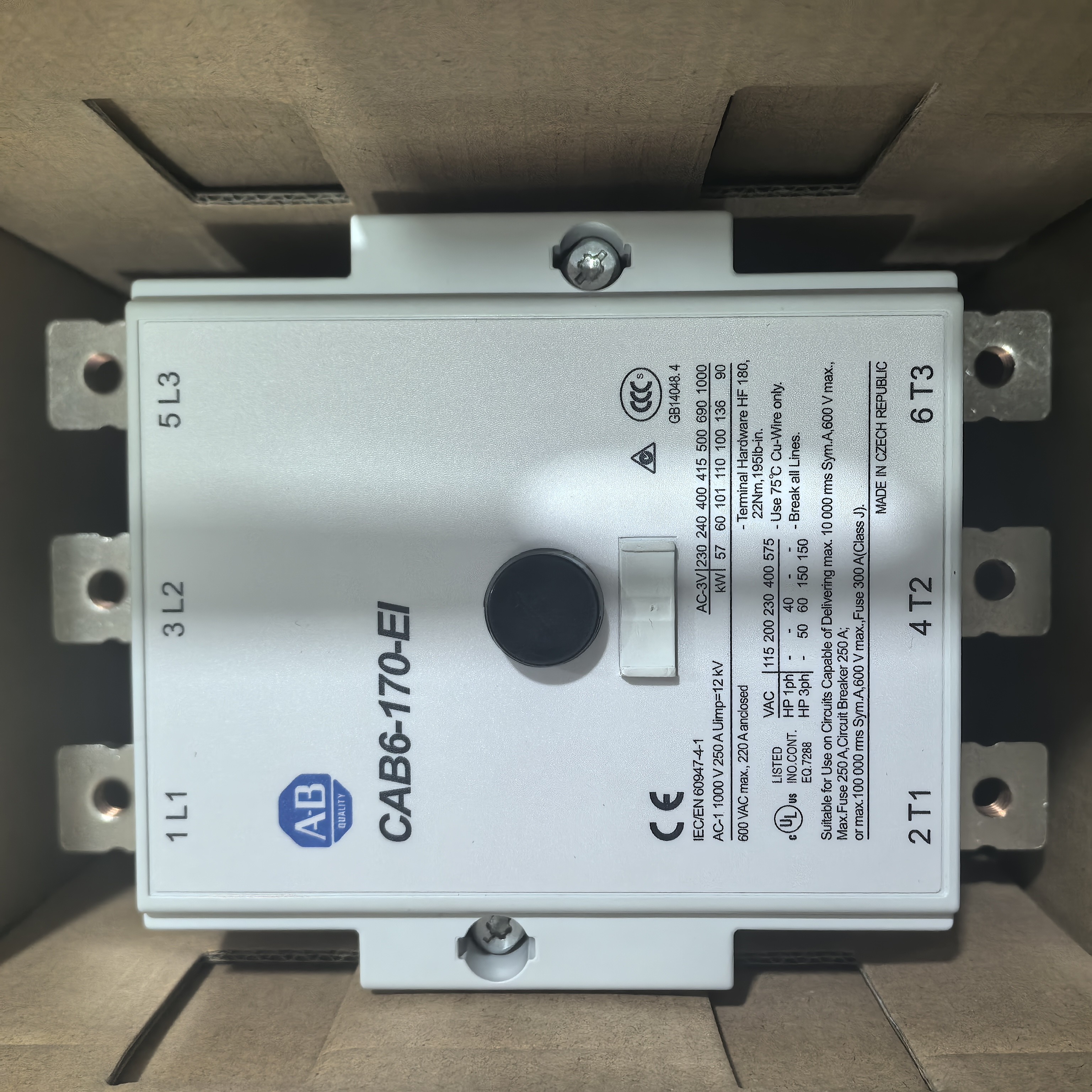 allen-bradley AB Relay 193-EEVF AC/DC contactor AB CAB6