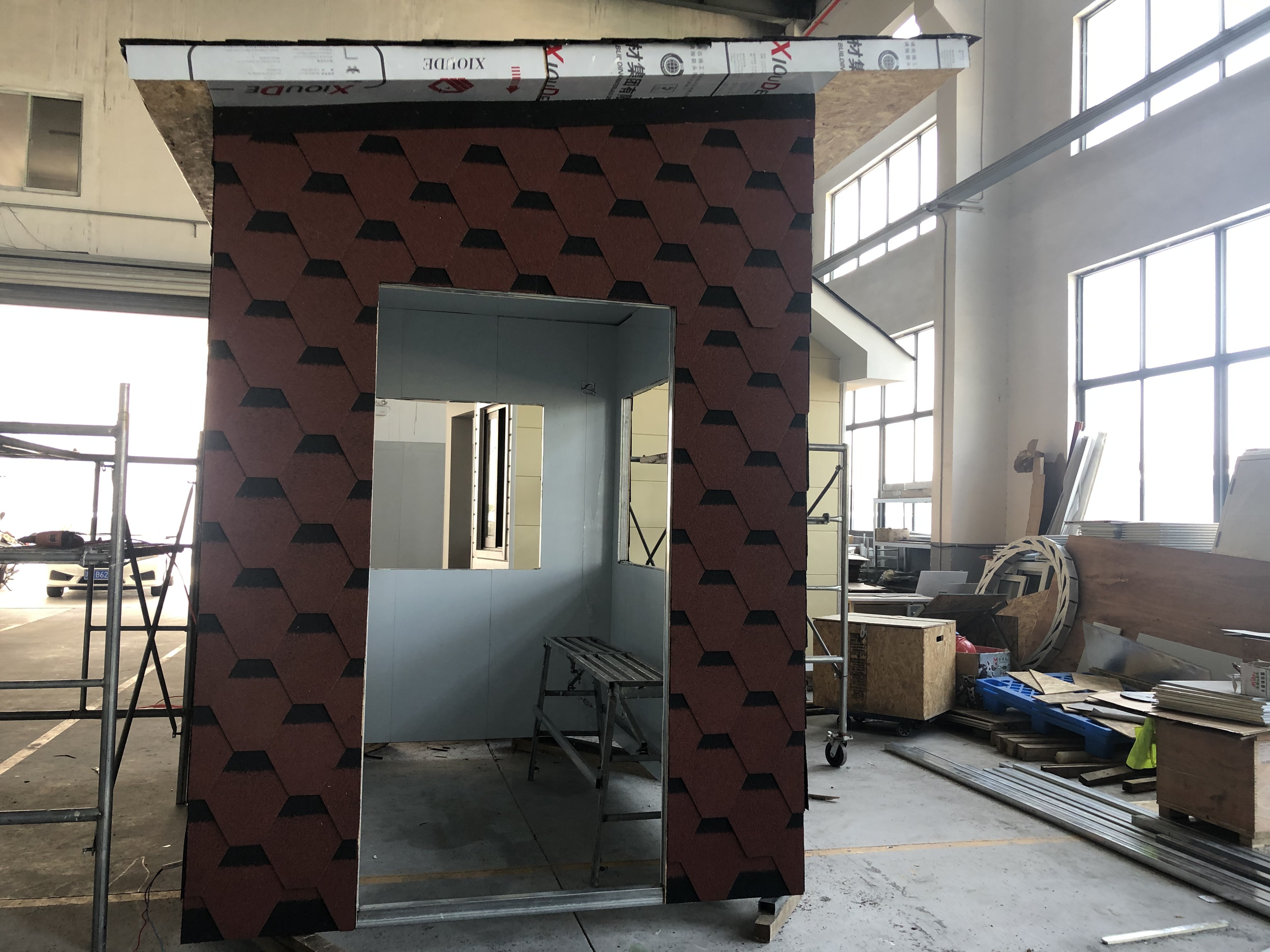 2 Rooms Double Layer Windows 10m2 Prefabricated Modular Toilets