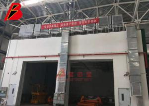China Bus Truck Electrostatic Industrial Spray Booth on sale