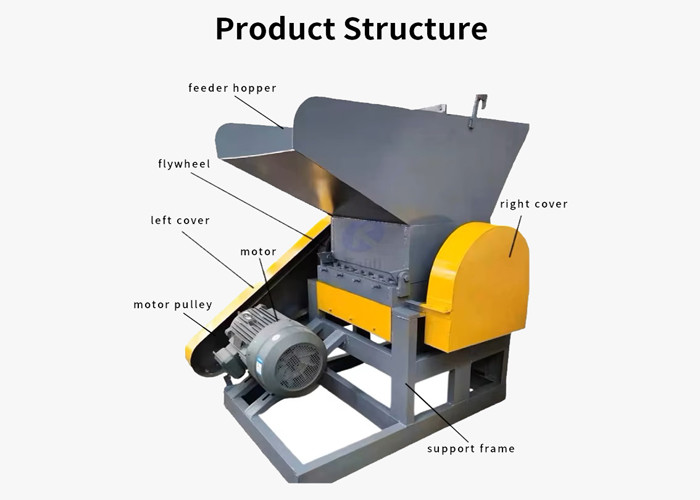 Crushing Machine For Waste PET Bottle Recycling