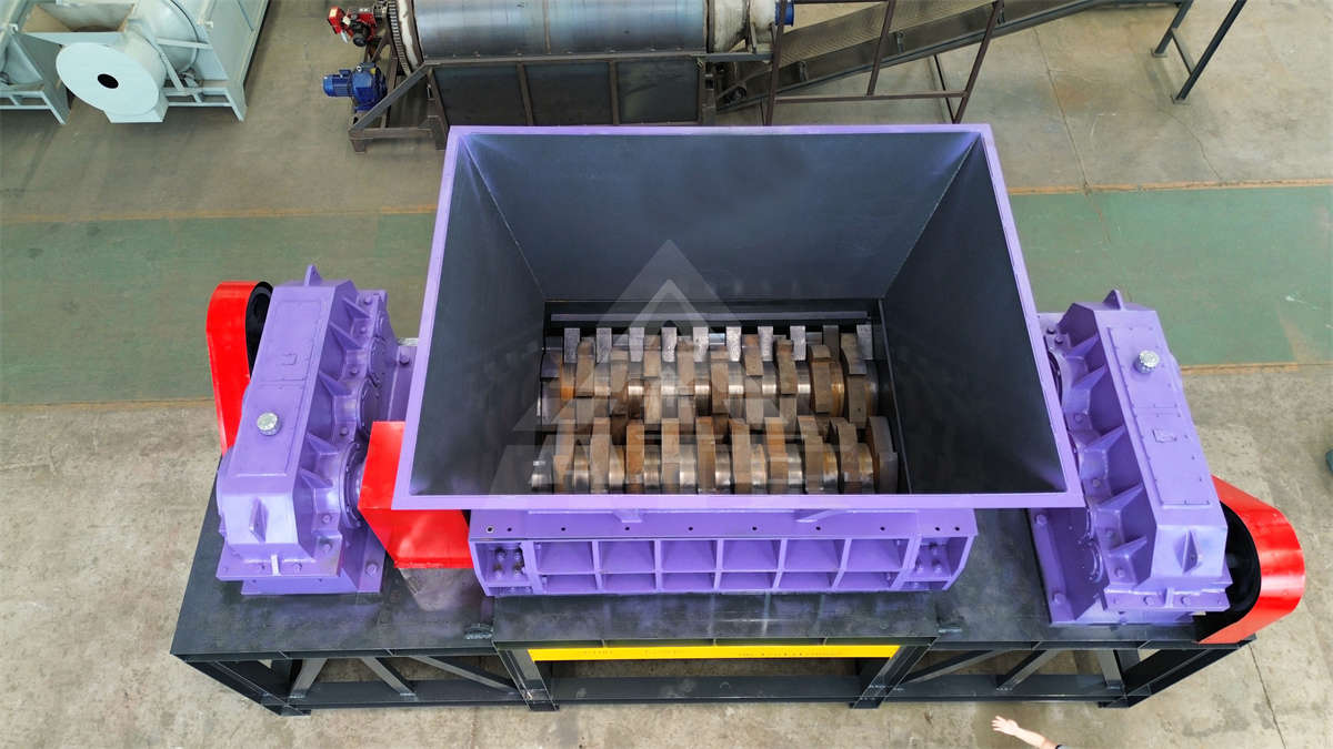 Diesel Engine Two Shaft Shredder Car Shell Shredder High Efficiency