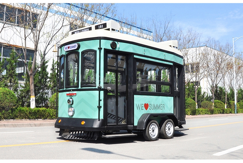 Customized Style Mobile Fast Food Truck with Wheat Raw Material and Hot Coffee