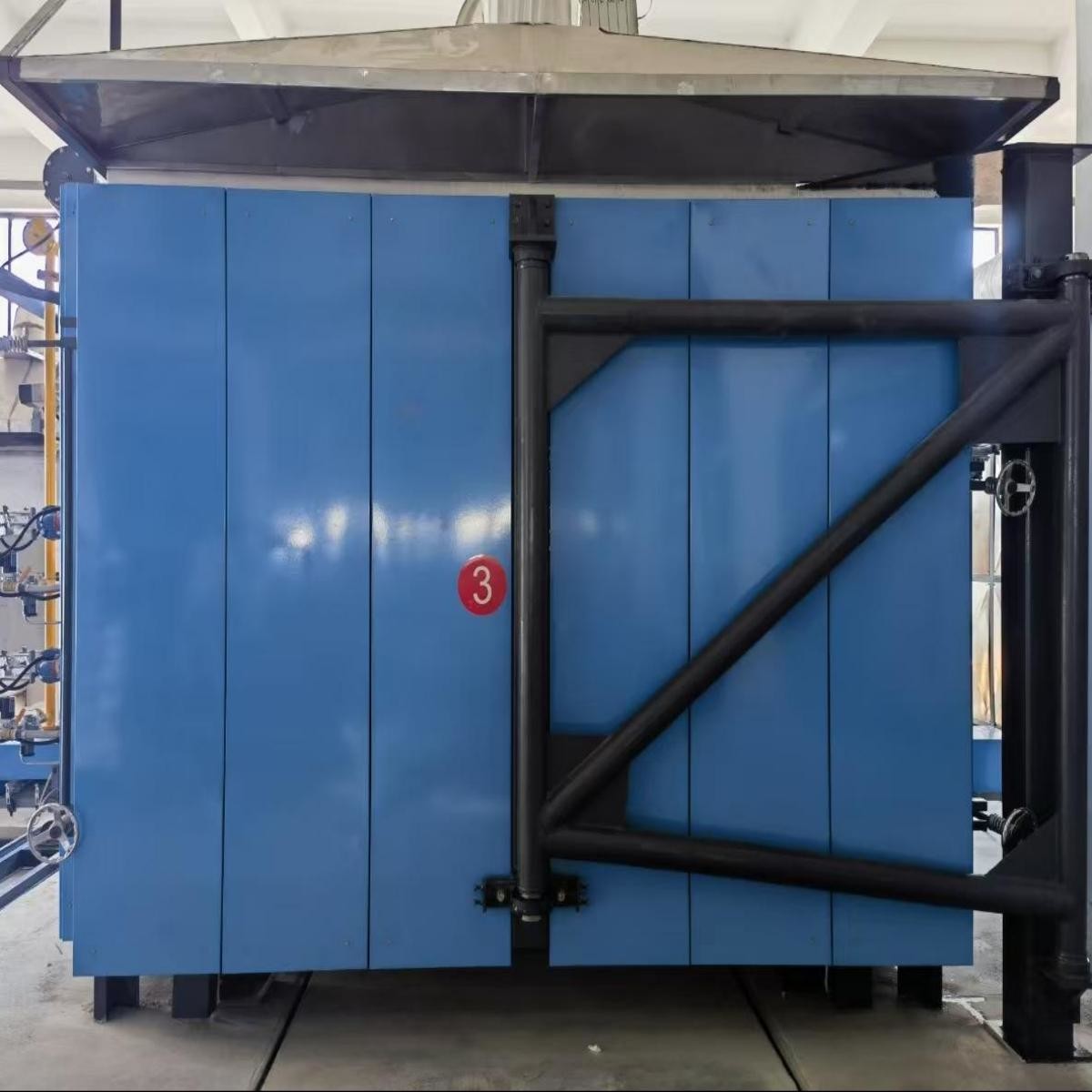 Gas Shuttle Kiln Porcelain, Sanitary Ware Glaze Coloring