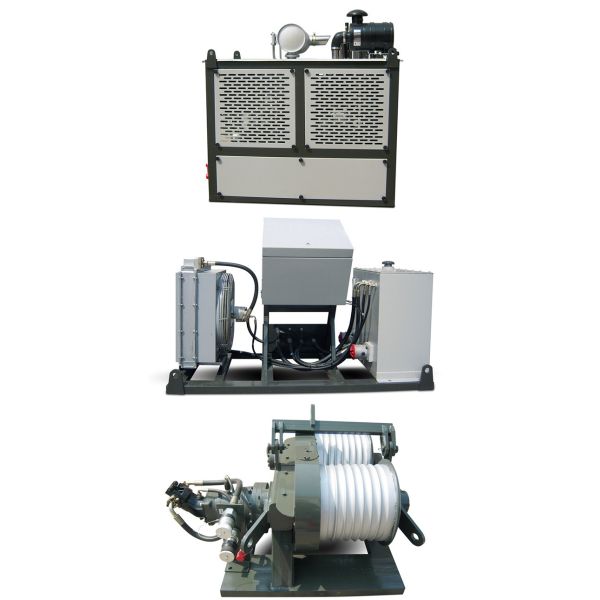 2000kg Power Cable Pulling Equipment , Hydraulic Electrical Cable Pulling Equipment