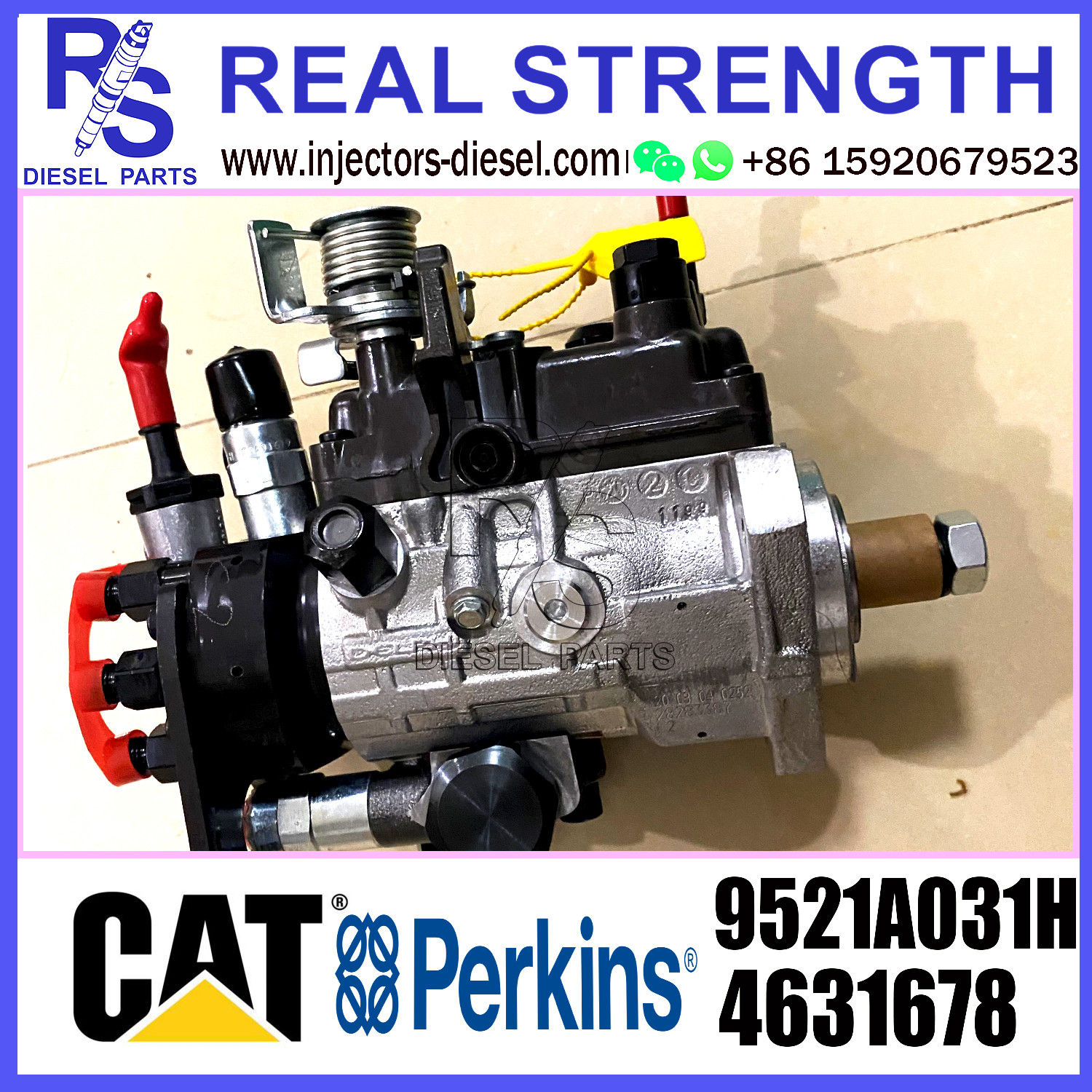 DELPHI 6-cylinder 9521A030H 9521A031H Diesel Fuel Injector Pump assembly 4631678 3981498 for Perkins engine