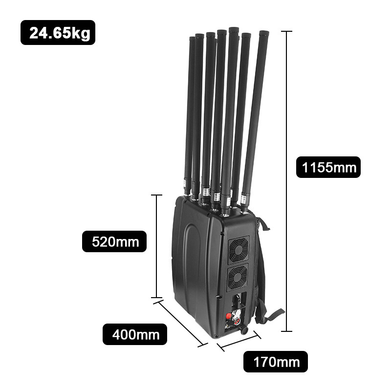 20 Kgs Gross Weight Remote Control Blocker Generator for Ambient Temperature -35ºC/ 50ºC