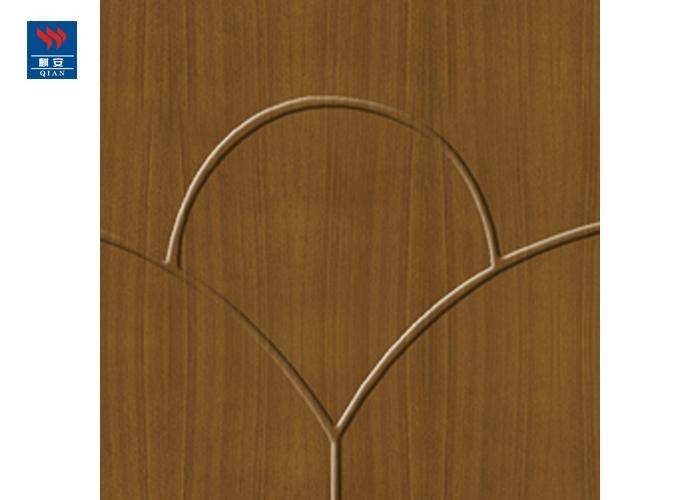 Carving Fire Rated PVC Composite Interior MDF Laminated Wood Fire Doors