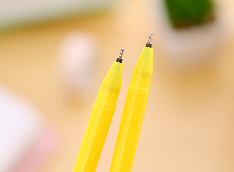 0.5mm Cute Pumpkin Shape Neutral Signature Pen Creative Halloween Gift Gel Pen