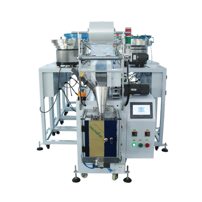 high quality Multi Function Reliable Bathroom parts Mixed Packaging Machine Screw Gasket Hardware Packing Machine Supplier