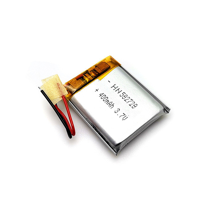 1.5Wh 400mAh 3.7 Volt Lithium Polymer Battery