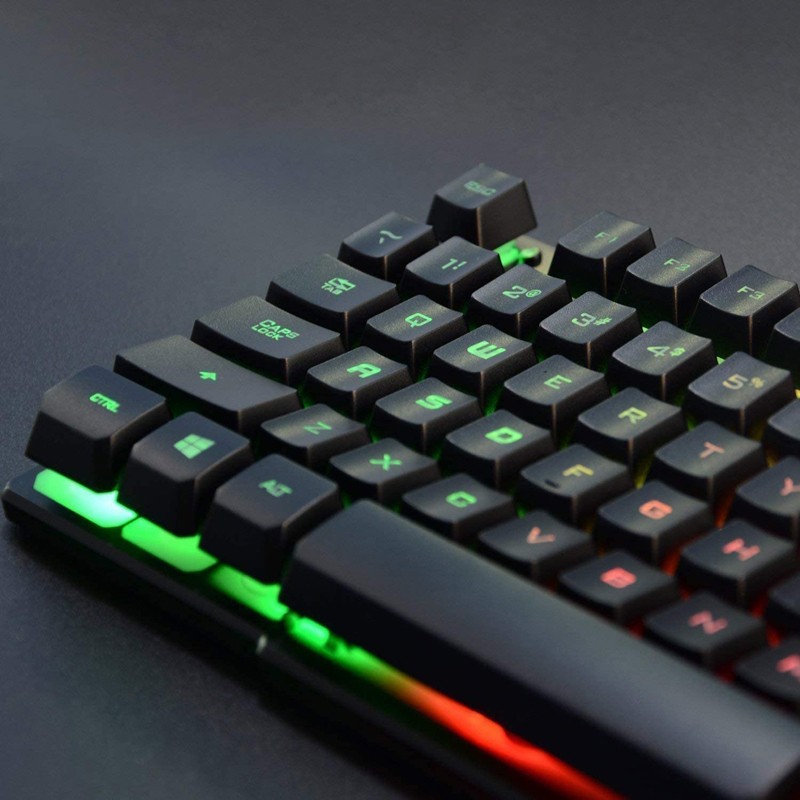 Rii RK100+ Office Keyboard Black Colour